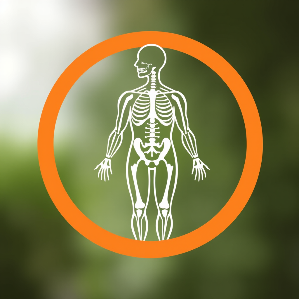 Medicīnas ikona reprezentē anatomiju un drošību